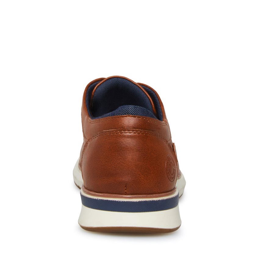 Brown Steve Madden Cutler Men's Sneakers | PH 9761UHC